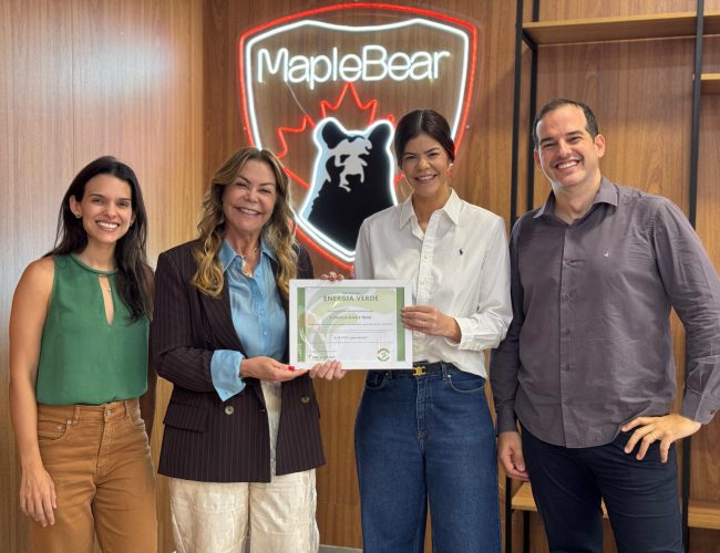 Maple Bear Goiânia inicia projeto de energia limpa e integra sustentabilidade à educação